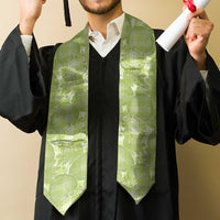 Omaomao Hawaii Breadfruit Palaka Motifs Graduation Stole LT14 - Polynesian Pride