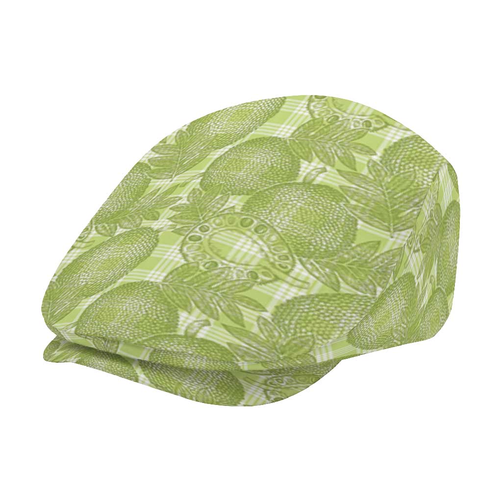 Omaomao Hawaii Breadfruit Palaka Motifs Jeff Hat LT14 - Polynesian Pride