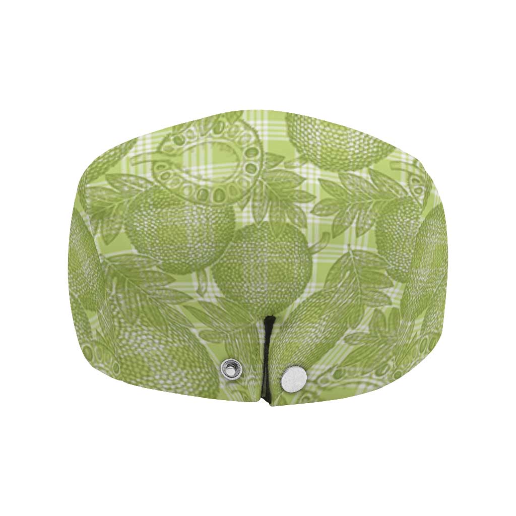 Omaomao Hawaii Breadfruit Palaka Motifs Jeff Hat LT14 - Polynesian Pride