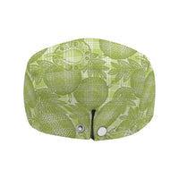 Omaomao Hawaii Breadfruit Palaka Motifs Jeff Hat LT14 - Polynesian Pride