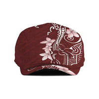 Oxblood Hawaii Jeff Hat Hammerhead Shark Tattoo Curve Polynesian LT14 Oxblood - Polynesian Pride