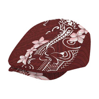 Oxblood Hawaii Jeff Hat Hammerhead Shark Tattoo Curve Polynesian LT14 - Polynesian Pride