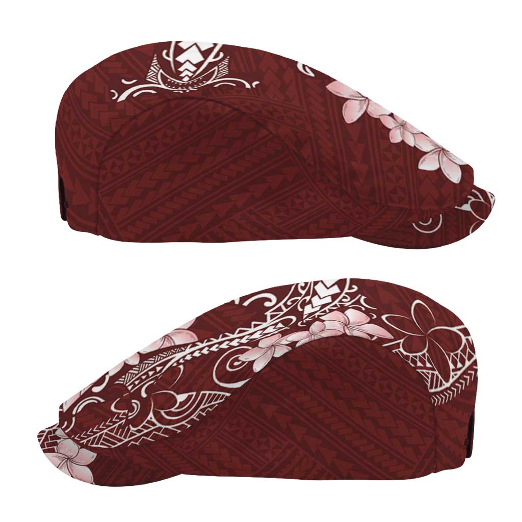 Oxblood Hawaii Jeff Hat Hammerhead Shark Tattoo Curve Polynesian LT14 - Polynesian Pride