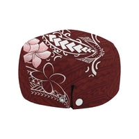 Oxblood Hawaii Jeff Hat Hammerhead Shark Tattoo Curve Polynesian LT14 - Polynesian Pride