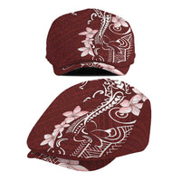 Oxblood Hawaii Jeff Hat Hammerhead Shark Tattoo Curve Polynesian LT14 - Polynesian Pride