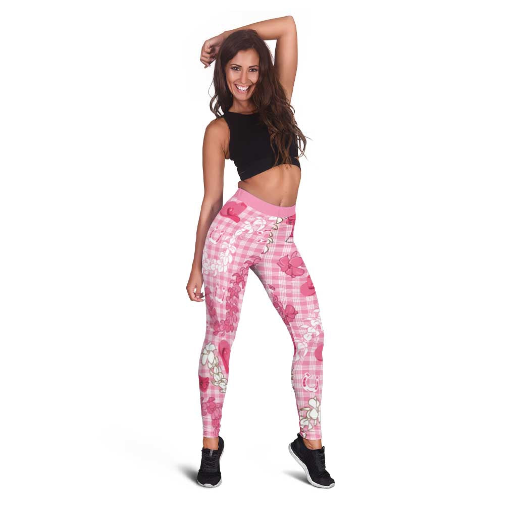 Paniolo Palaka Hawaiian Cowgirl Leggings LT9 - Polynesian Pride