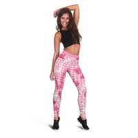 Paniolo Palaka Hawaiian Cowgirl Leggings LT9 - Polynesian Pride