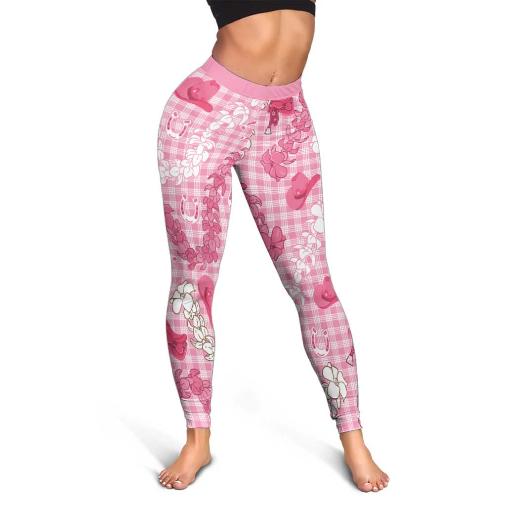Paniolo Palaka Hawaiian Cowgirl Leggings LT9 - Polynesian Pride