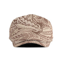 Pastel Brown Gradient Polynesia Jeff Hat Hawaiian Tribal Hammerhead Shark Tattoo - Polynesian Pride