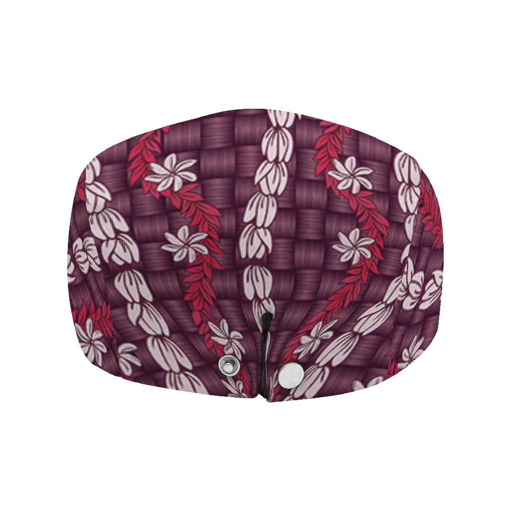 Pikake Maile Tiare Lei Jeff Hat Akala Lauhala Pattern