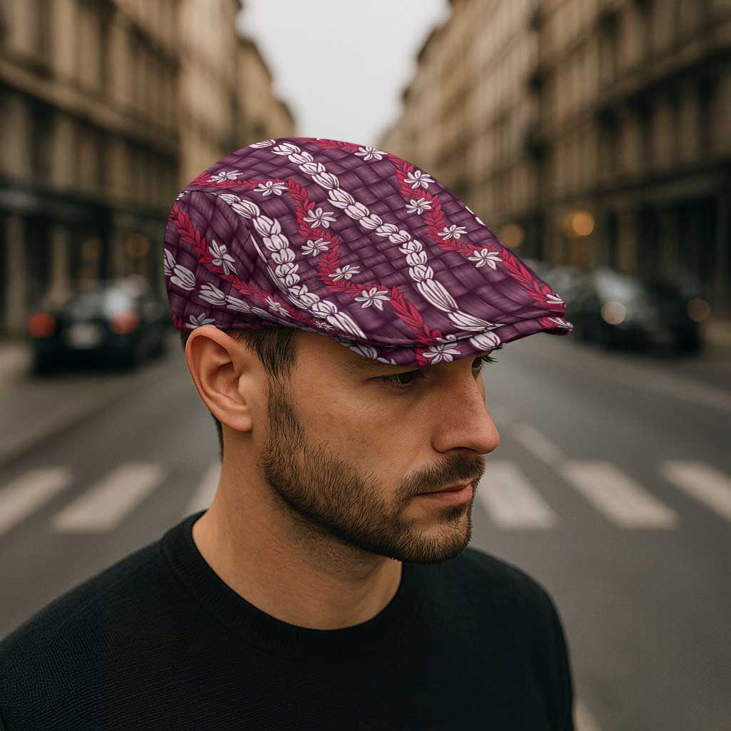 Pikake Maile Tiare Lei Jeff Hat Akala Lauhala Pattern