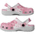 Pink Aloha Hawaii Clogs Shoes Monstera Hibiscus Plumeria Seamless Vibes - Polynesian Pride