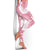 Pink Aloha Hawaii Leggings Monstera Hibiscus Plumeria Seamless Vibes - Polynesian Pride