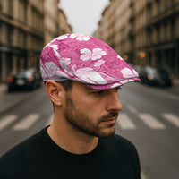 Pink Bula Fiji Masi Hibiscus Seamless Jeff Hat