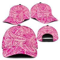 Pink Gradient Polynesia Classic Cap Hawaiian Tribal Hammerhead Shark Tattoo LT14