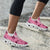 Pink Palaka Hawaii Cowboy Clunky Sneakers Puakenikeni Lei Paniolo Papale Seamless Vibes - Polynesian Pride