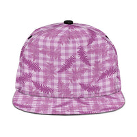 Pink Palaka Hawaii Palapalai Snapback Cap Hawaiian Fern LT14 One Size Pink - Polynesian Pride