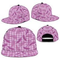 Pink Palaka Hawaii Palapalai Snapback Cap Hawaiian Fern LT14 - Polynesian Pride