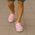 Pink Palaka Quilt Hawaii Clogs Shoes Traditional Hawaii-plaid Pattern - Polynesian Pride