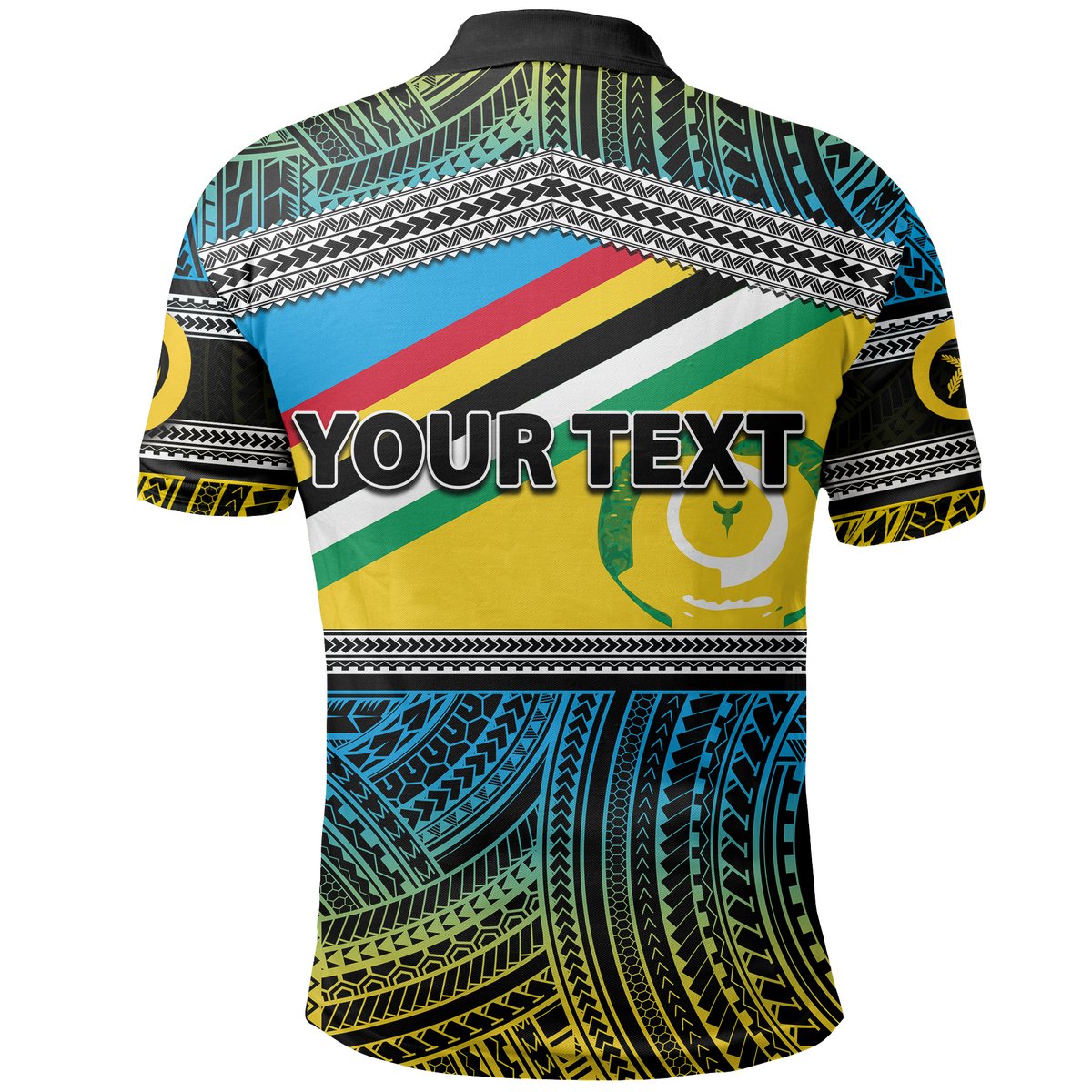 Custom Torba Province Polo Shirt Of Vanuatu Polynesian Patterns LT6 - Polynesian Pride