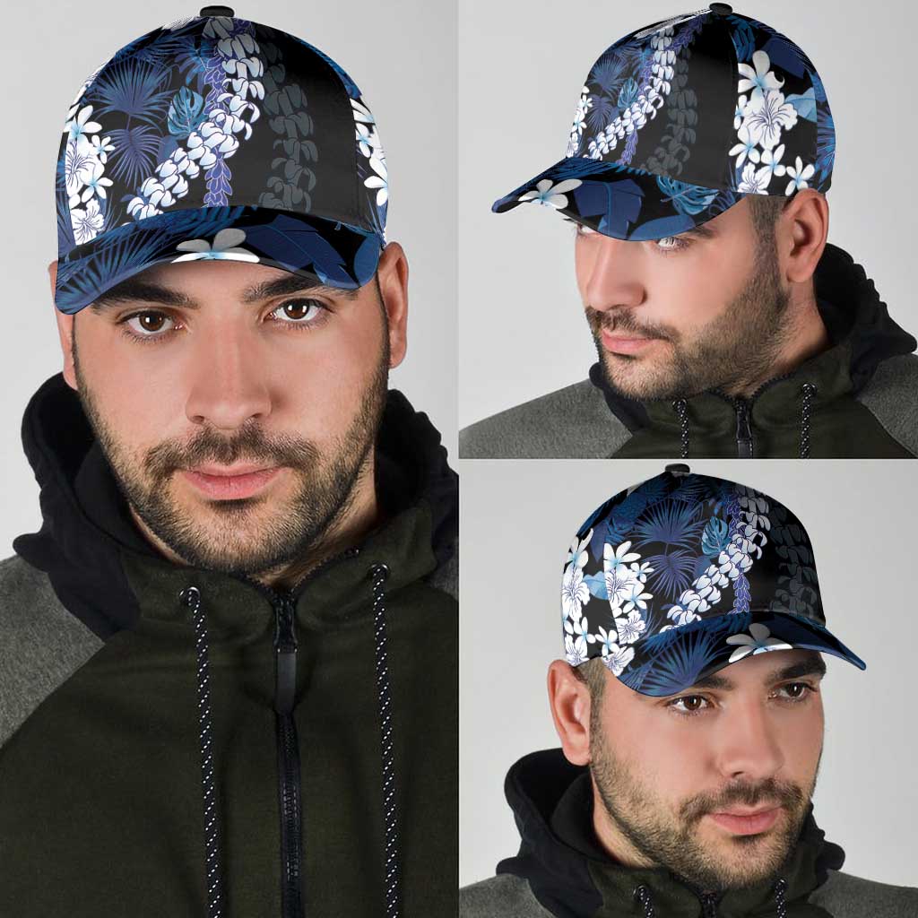 Polu Aloha Hawaii Lei Classic Cap Tropical Flowers Elegant Vibe LT14