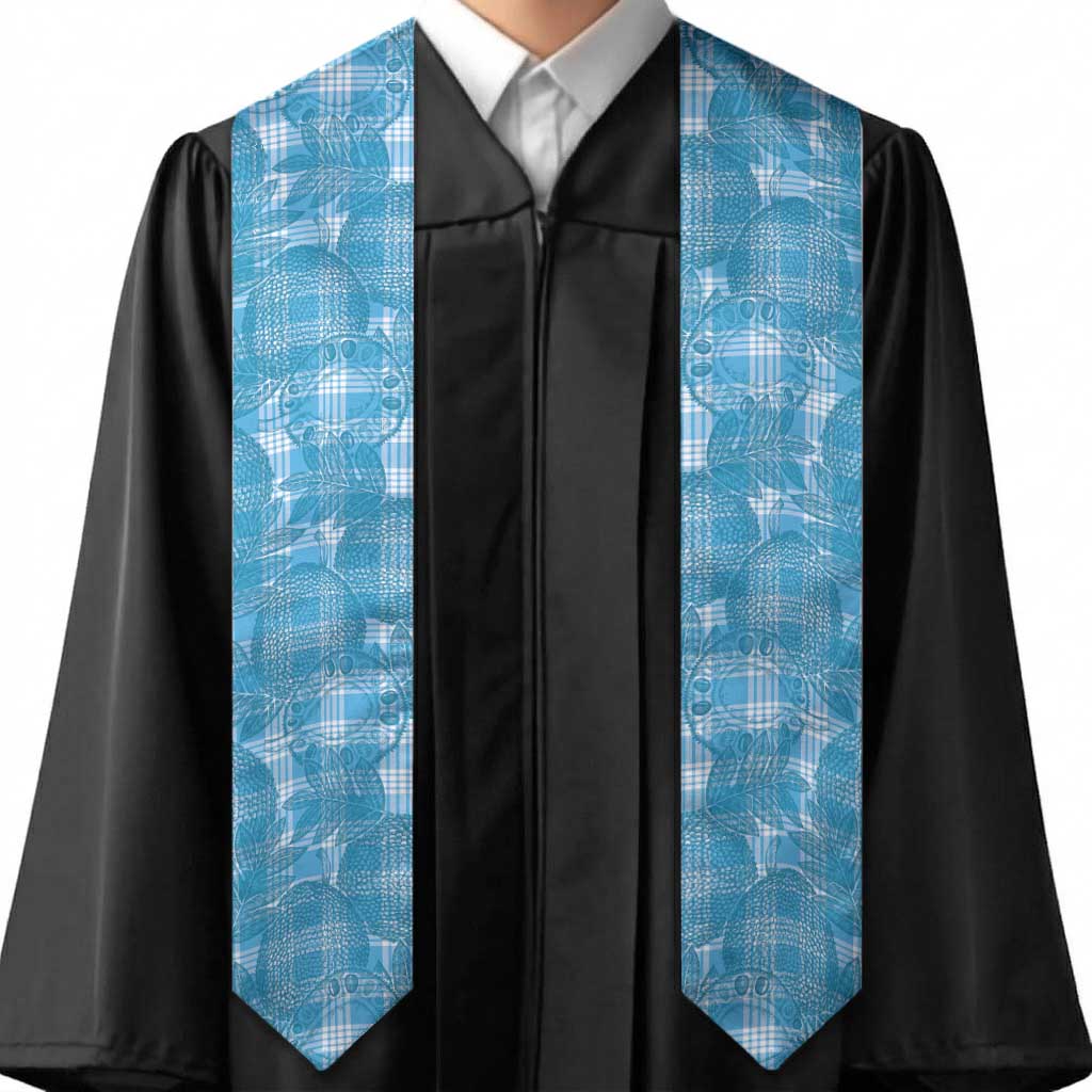 Polu Hawaii Breadfruit Palaka Motifs Graduation Stole LT14 - Polynesian Pride