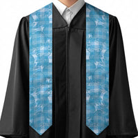 Polu Hawaii Breadfruit Palaka Motifs Graduation Stole LT14 - Polynesian Pride