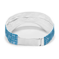 Polu Hawaii Breadfruit Palaka Motifs Sun Visor Cap LT14 - Polynesian Pride