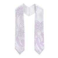 Polynesian Tribal Plumeria Lotu Tamaiti Graduation Stole Pastel Mauve LT9 - Polynesian Pride