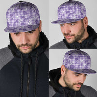 Poni Aloha Hawaii Snapback Cap Plumeria Lei With Palaka Motif - Polynesian Pride