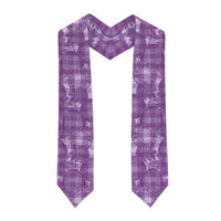 Poni Hawaii Breadfruit Palaka Motifs Graduation Stole LT14 - Polynesian Pride