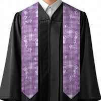 Poni Hawaii Breadfruit Palaka Motifs Graduation Stole LT14 - Polynesian Pride