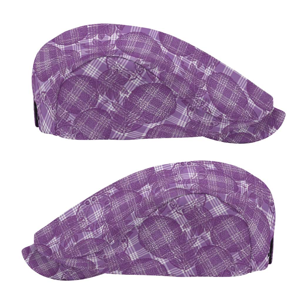 Poni Hawaii Breadfruit Palaka Motifs Jeff Hat