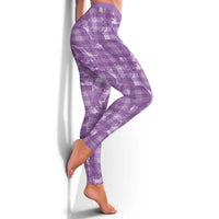 Poni Hawaii Breadfruit Palaka Motifs Leggings LT14 - Polynesian Pride