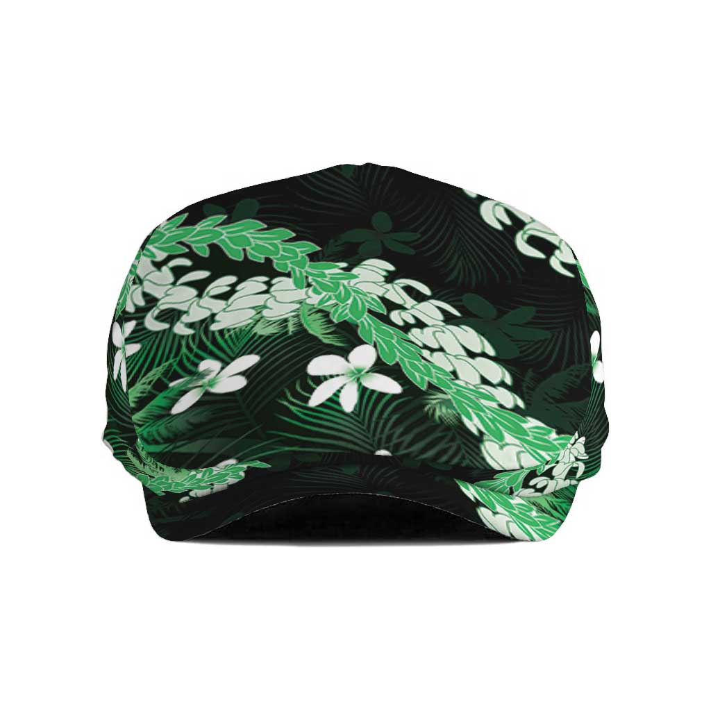 Puakenikeni Maile Lei Jeff Hat Frangipani Green Tropical Leaves