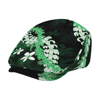 Puakenikeni Maile Lei Jeff Hat Frangipani Green Tropical Leaves