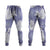 Purple Aloha Hawaii Jogger Pants Monstera Hibiscus Plumeria Seamless Vibes - Polynesian Pride