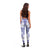 Purple Aloha Hawaii Leggings Monstera Hibiscus Plumeria Seamless Vibes - Polynesian Pride
