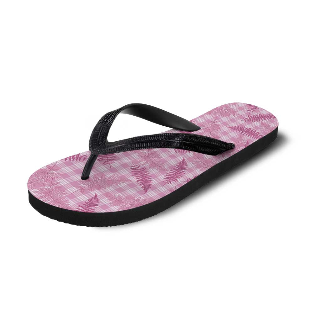 Purple Palaka Hawaii Palapalai Flip Flops Hawaiian Fern