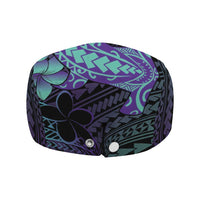 Purple Paradise Hawaii Jeff Hat Hammerhead Shark Tattoo Curve Polynesian LT14 - Polynesian Pride