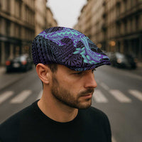 Purple Paradise Hawaii Jeff Hat Hammerhead Shark Tattoo Curve Polynesian LT14 - Polynesian Pride