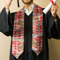 Red Palaka Hawaii Mele Kalikimaka Graduation Stole Ohia Lehua Shell Leis Funny Gingerbread Santa LT14