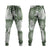 Sage Green Aloha Hawaii Jogger Pants Monstera Hibiscus Plumeria Seamless Vibes - Polynesian Pride