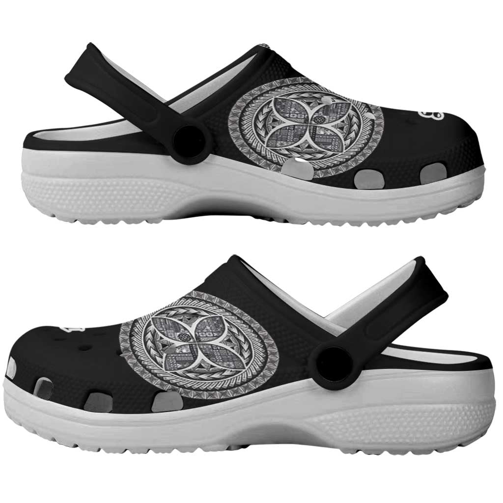 Samoa Traditional Tattoo Clogs Shoes Tribal Tatau Pattern LT03 - Polynesian Pride