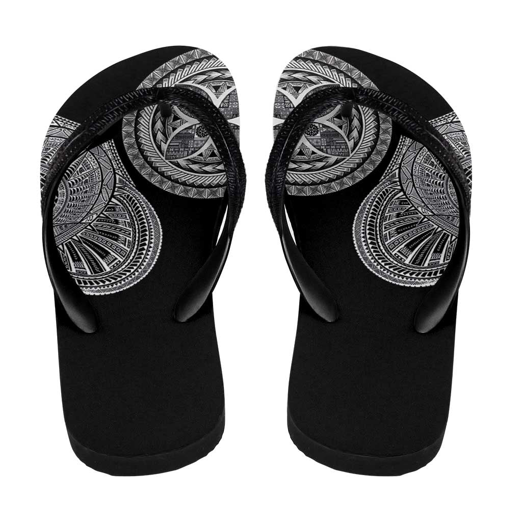 Samoa Traditional Tattoo Flip Flops Tribal Tatau Pattern LT03 - Polynesian Pride