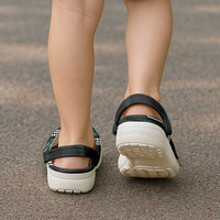Taniko Aotearoa Mix Paua Shell Clogs Shoes Niho Taniwha Turquoise Glitter - Polynesian Pride