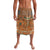 Terracotta Batik Papua-inspired Pattern Lavalava - Polynesian Pride