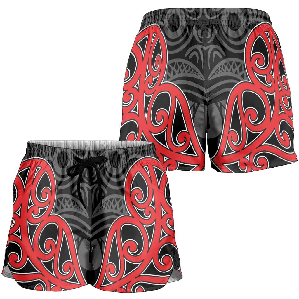 Toitu Te Tiriti 1840 Aotearoa Shorts for Women Stand Together Stand Stronger LT01 - Polynesian Pride