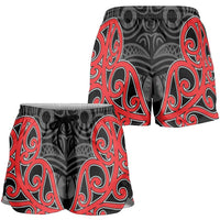 Toitu Te Tiriti 1840 Aotearoa Shorts for Women Stand Together Stand Stronger LT01 - Polynesian Pride