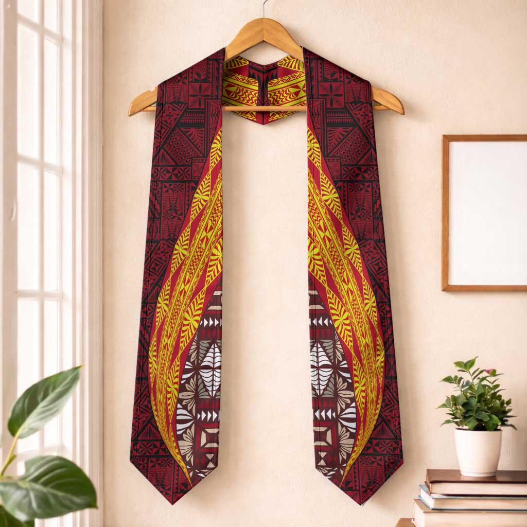 Tonga Feletoa Kupesi Fakatonga Graduation Stole